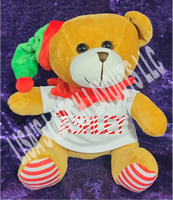 Christmas Bear Stuffed Animal